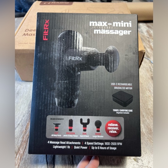 Fit RX Mini Pro Gun with 4 attachments and case. - Picture 5 of 7